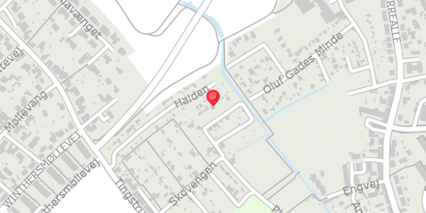 Trafikstøjkort på Skovengen 69, . , 7700 Thisted