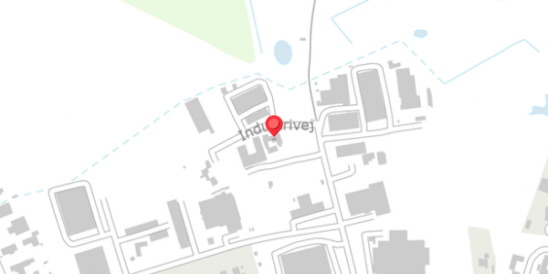 Trafikstøjkort på Industrivej 9, 3550 Slangerup