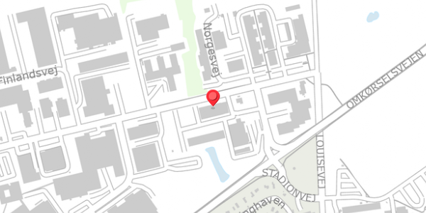 Trafikstøjkort på Norgesvej 20, . , 6100 Haderslev