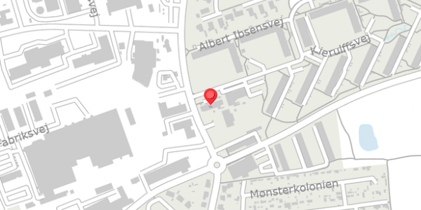 Trafikstøjkort på Kierulffsvej 2, 4200 Slagelse