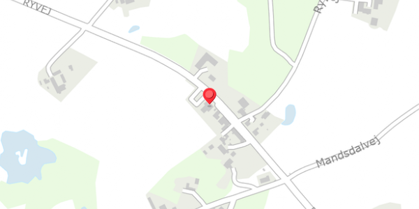 Trafikstøjkort på Ryvej 22, 8653 Them