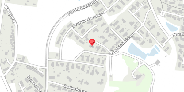Trafikstøjkort på Troldebakken 44, . , 5560 Aarup