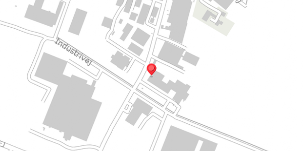 Trafikstøjkort på Nr Bjertvej 21, 7830 Vinderup