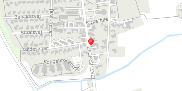 Trafikstøjkort på Haderslevvej 21, . , 6070 Christiansfeld