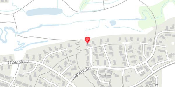 Trafikstøjkort på Vesterhåb 7, 8300 Odder