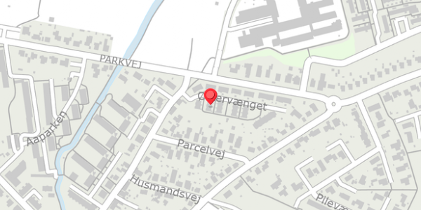 Trafikstøjkort på Østervænget 8, 8300 Odder