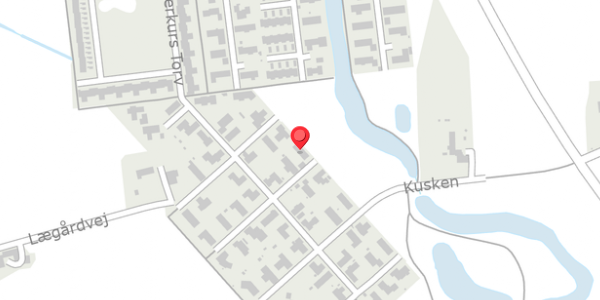 Trafikstøjkort på Kusken 21, 7500 Holstebro
