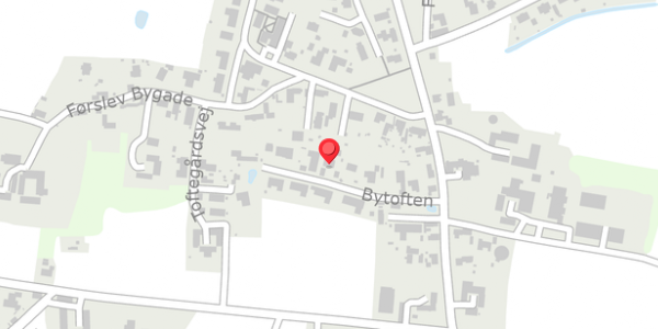 Trafikstøjkort på Bytoften 12, . , 4690 Haslev