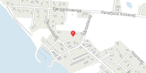 Trafikstøjkort på Hermodsvej 13, 4792 Askeby