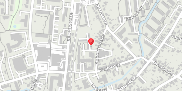 Trafikstøjkort på Aaholmsgade 3K, 8300 Odder