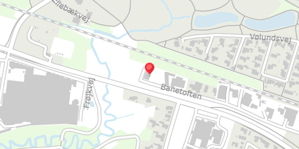 Trafikstøjkort på Banetoften 74, 7500 Holstebro