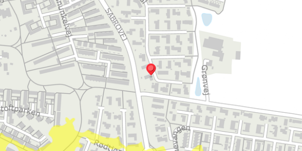 Trafikstøjkort på Langfreddal 34, . , 8471 Sabro