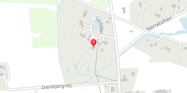 Trafikstøjkort på Lunden 2, . , 7361 Ejstrupholm