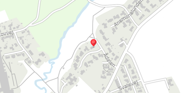 Trafikstøjkort på Ådalen 59, 9575 Terndrup