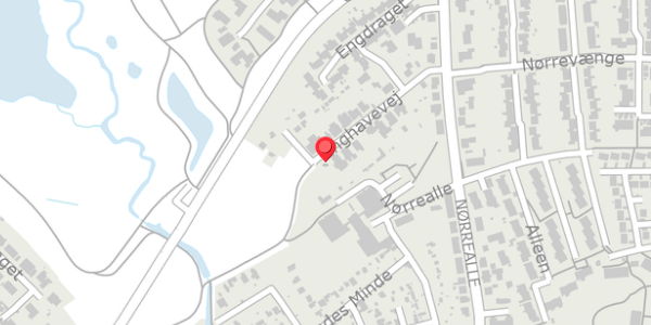 Trafikstøjkort på Enghavevej 21, 7700 Thisted