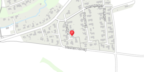 Trafikstøjkort på Lillebro 9, . , 6100 Haderslev