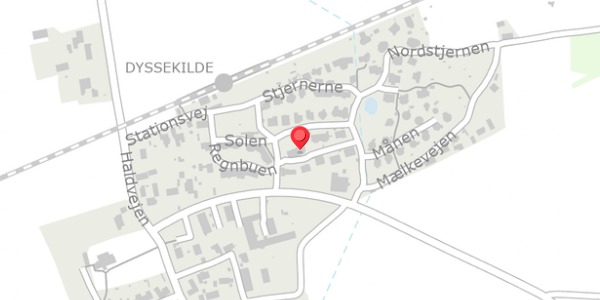 Trafikstøjkort på Solen 15, 3390 Hundested