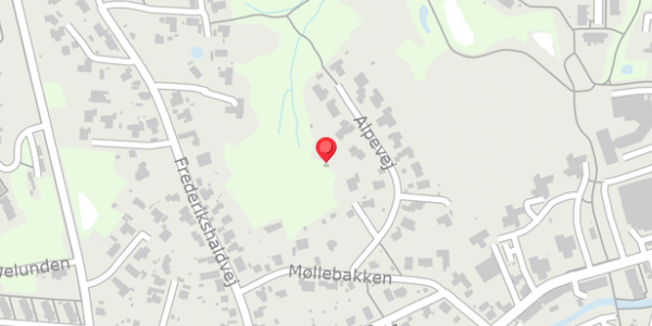Trafikstøjkort på Alpevej 7B, 8300 Odder