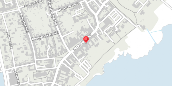 Trafikstøjkort på Storegade 64, . , 4780 Stege
