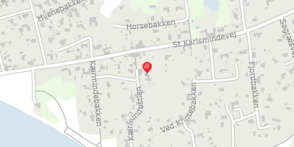 Trafikstøjkort på St Karlsmindevej 110A, . , 3390 Hundested