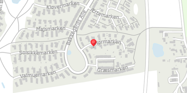 Trafikstøjkort på Hørmarken 2, 4140 Borup