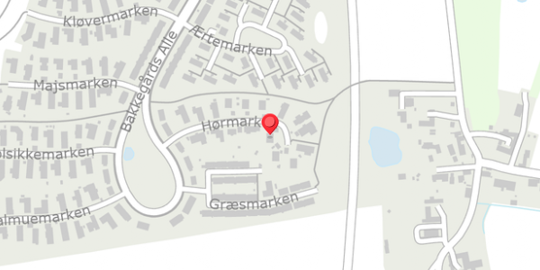 Trafikstøjkort på Hørmarken 10, . , 4140 Borup
