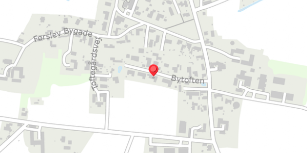 Trafikstøjkort på Bytoften 7, . , 4690 Haslev