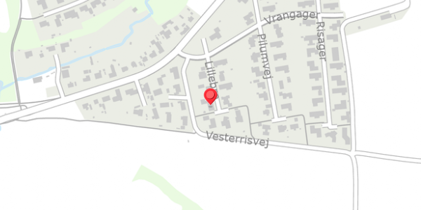 Trafikstøjkort på Lillebro 8, . , 6100 Haderslev
