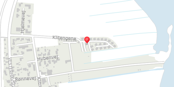Trafikstøjkort på Klitengene 2, . , 6990 Ulfborg