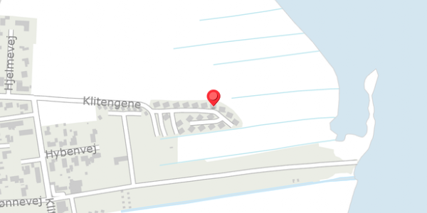 Trafikstøjkort på Klitengene 13, 6990 Ulfborg