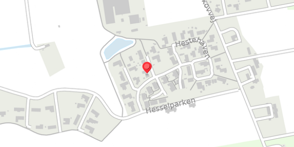 Trafikstøjkort på Hestehaven 19, 8500 Grenaa