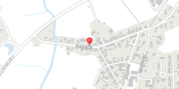 Trafikstøjkort på Aagade 9, . , 9240 Nibe
