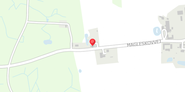 Trafikstøjkort på Magleskovvej 10, . , 4140 Borup