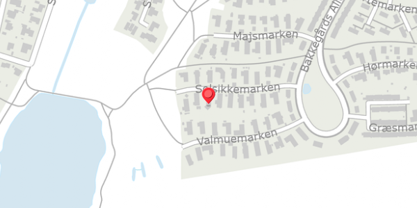 Trafikstøjkort på Solsikkemarken 13, 4140 Borup