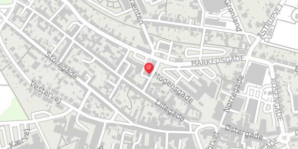 Trafikstøjkort på Nytorv 3, 8500 Grenaa