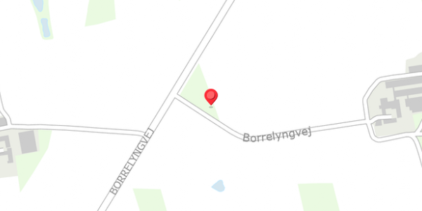 Trafikstøjkort på Borrelyngvej 50A, 3770 Allinge