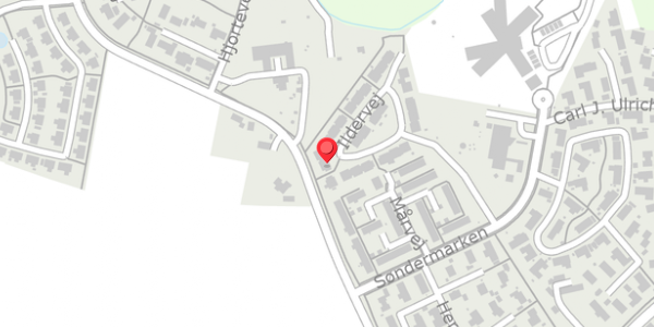 Trafikstøjkort på Ildervej 15, 4690 Haslev