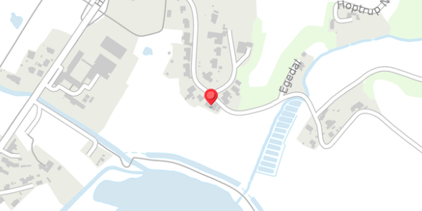 Trafikstøjkort på Egedal 16, . , 6100 Haderslev