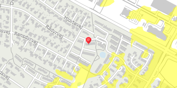 Trafikstøjkort på Elgårdsminde 121, . , 8382 Hinnerup