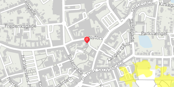 Trafikstøjkort på Nytorv 7, . , 4200 Slagelse