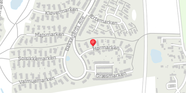 Trafikstøjkort på Hørmarken 3, . , 4140 Borup