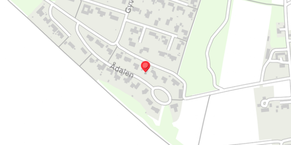 Trafikstøjkort på Ådalen 13, 8961 Allingåbro