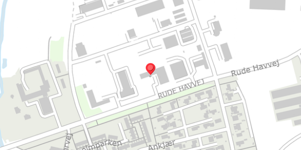 Trafikstøjkort på Rude Havvej 17, . , 8300 Odder