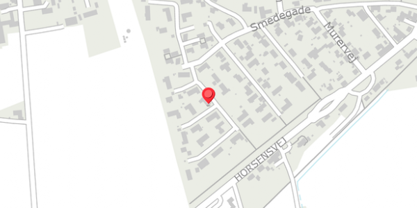 Trafikstøjkort på Smedegade 101, 8300 Odder