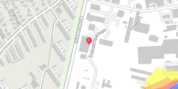 Trafikstøjkort på Industriparken 10B, . , 4100 Ringsted