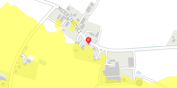 Trafikstøjkort på Middelfartvej 26, . , 5466 Asperup