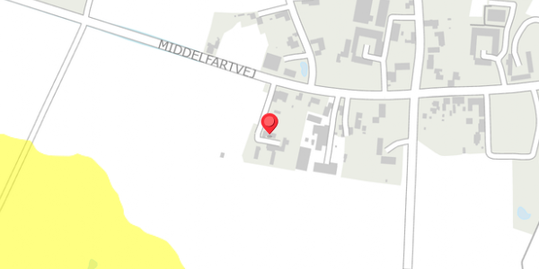 Trafikstøjkort på Middelfartvej 44, . , 5466 Asperup