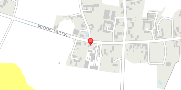Trafikstøjkort på Middelfartvej 50, . , 5466 Asperup