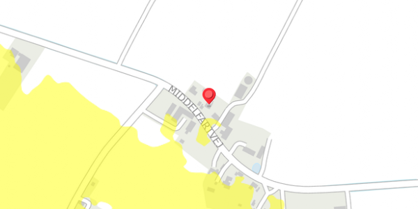 Trafikstøjkort på Middelfartvej 53, . , 5466 Asperup