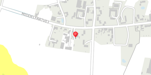 Trafikstøjkort på Middelfartvej 60, . , 5466 Asperup